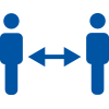 Social Distancing Icon