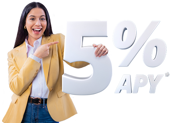 5% APY